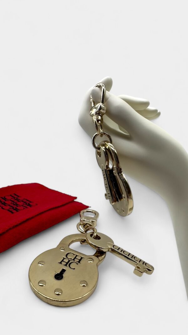 CAROLINA HERRERA - KEYCHAIN LOCKES & KEY - Image 2